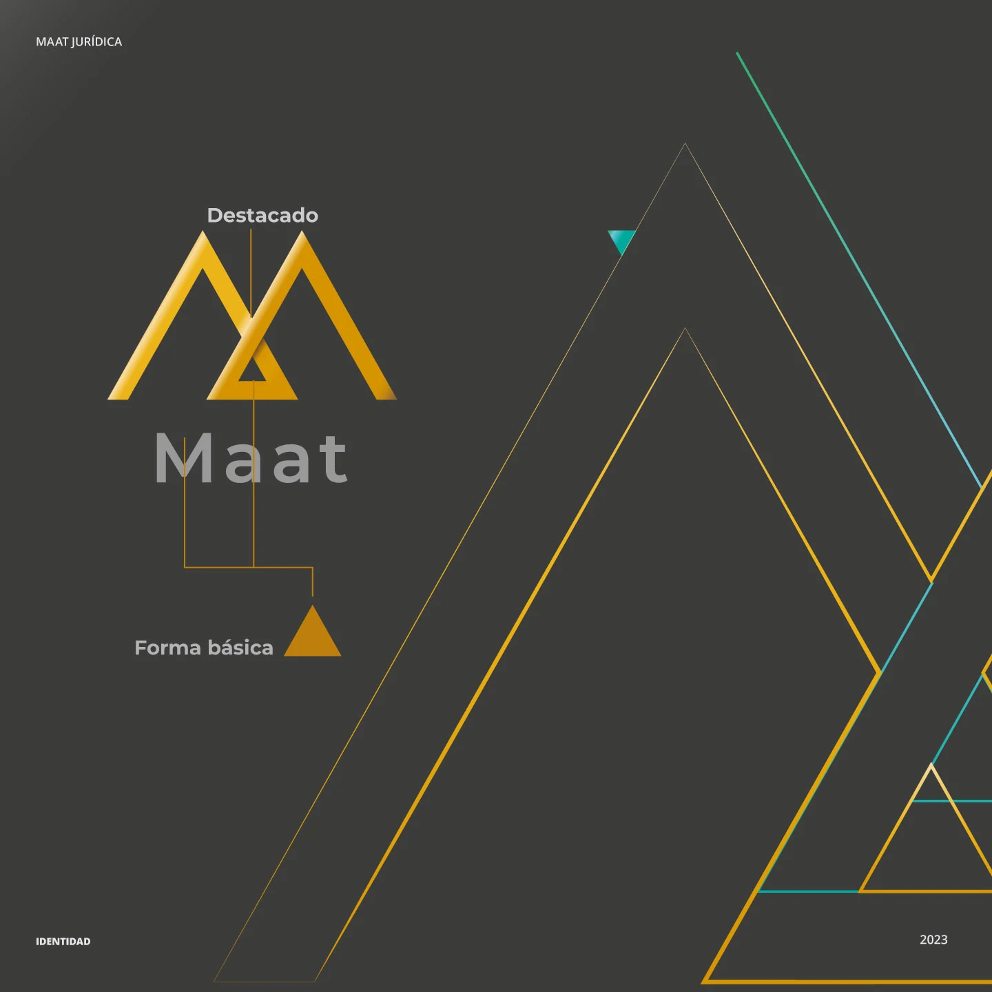 Agencia de comunicación digital - Maat Juridica - Identidad de marca