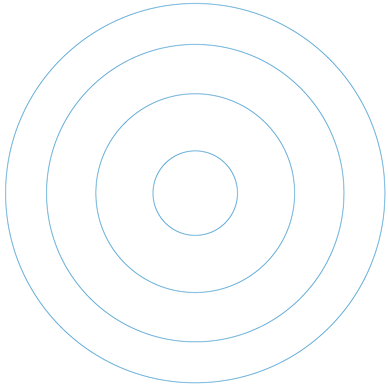 Circulos Azules para Slider Color Boxom Radar