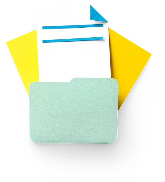 Carpeta de Documentos en Papel