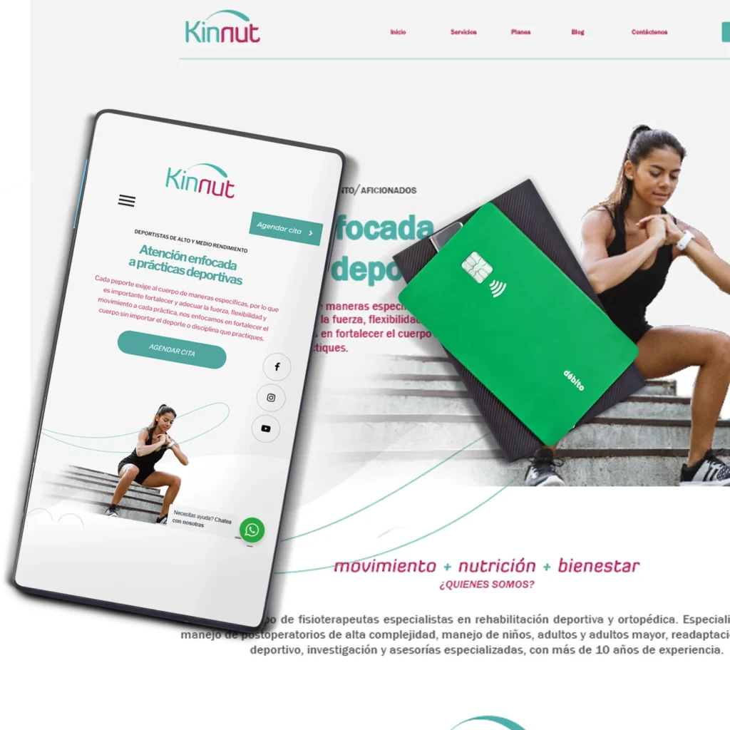 Agencia web en Colombia - Web Site Kinnut